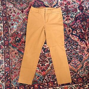 Old Navy Tan Skinny Pixie Pants